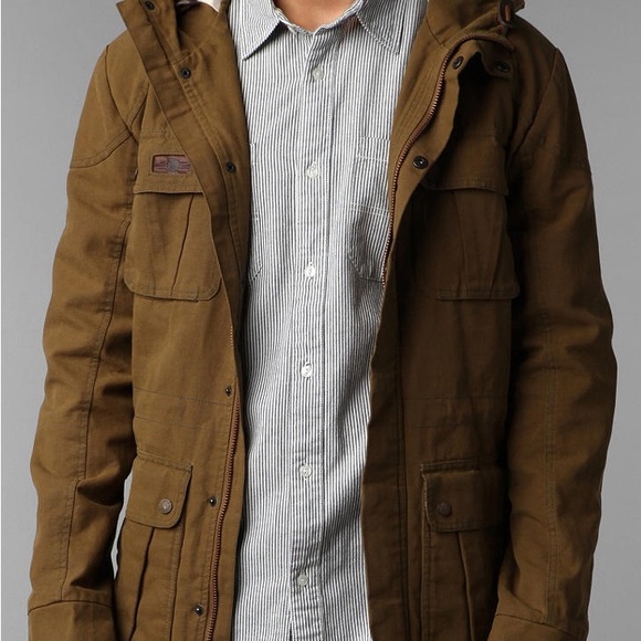 Vans X Dennis Hopper Collection Morocco Military Jacket dark khaki color - Picture 10 of 11